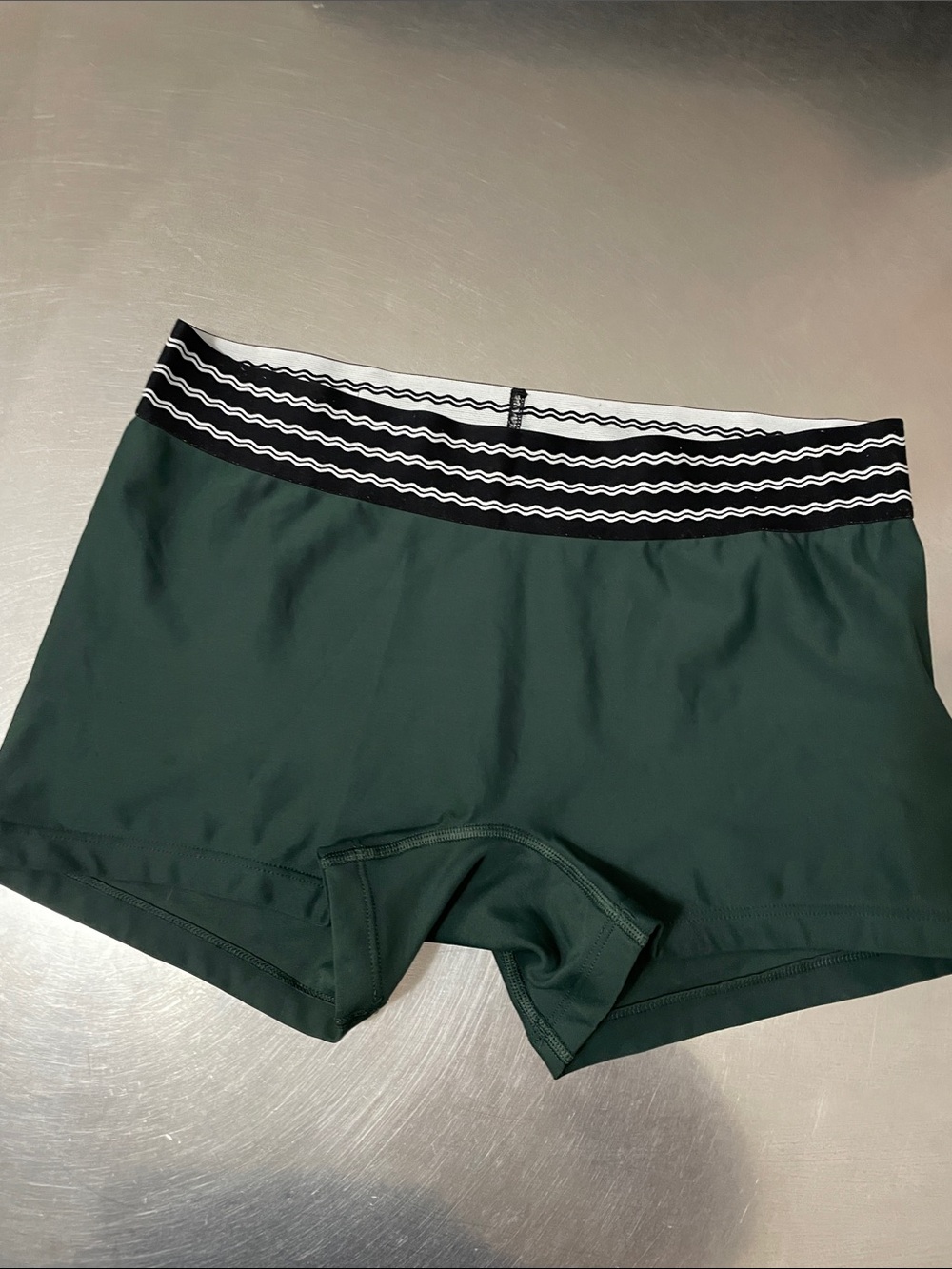 Jolyn spandex shorts 3” , “Dane”, large